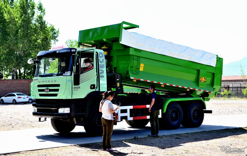 綠色環(huán)保渣土車   商用車之家訊